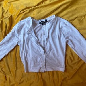 white crop top